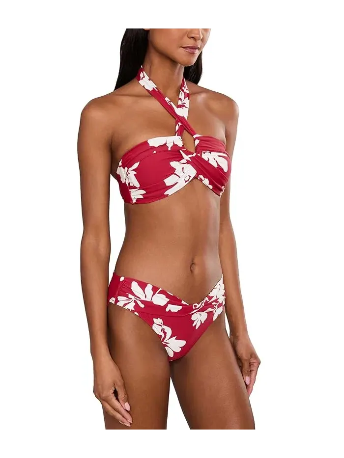 Купальник топ Mayflower Halter Bandeau Seafolly — изображение 3 из 5, красный