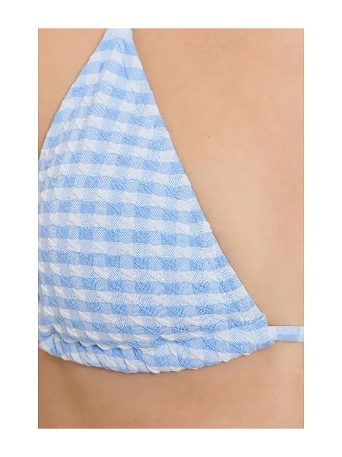Бикини топ Seaside Gingham Snapper Rock Kids — изображение 5 из 5, синий