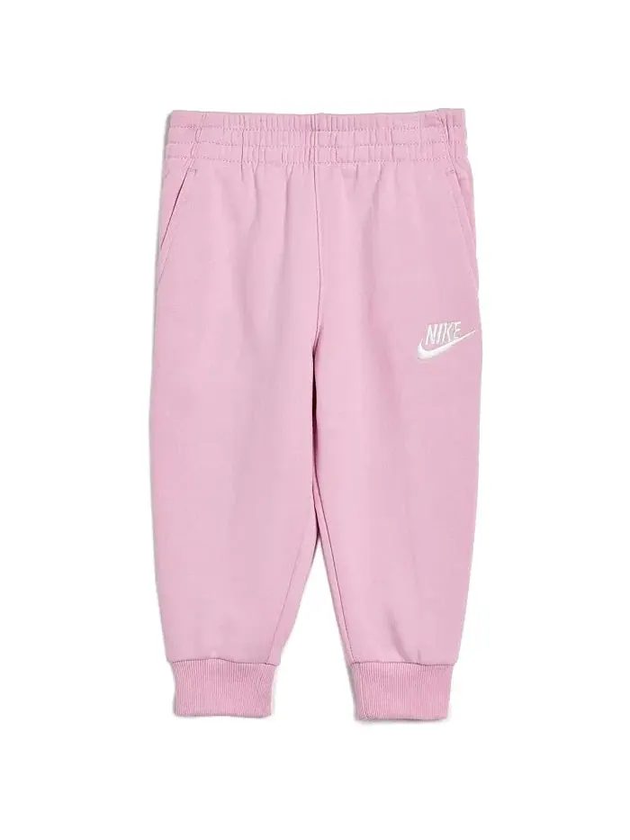 Джоггеры флисовые Futura Club Nike Kids — изображение 1 из 3, розовый