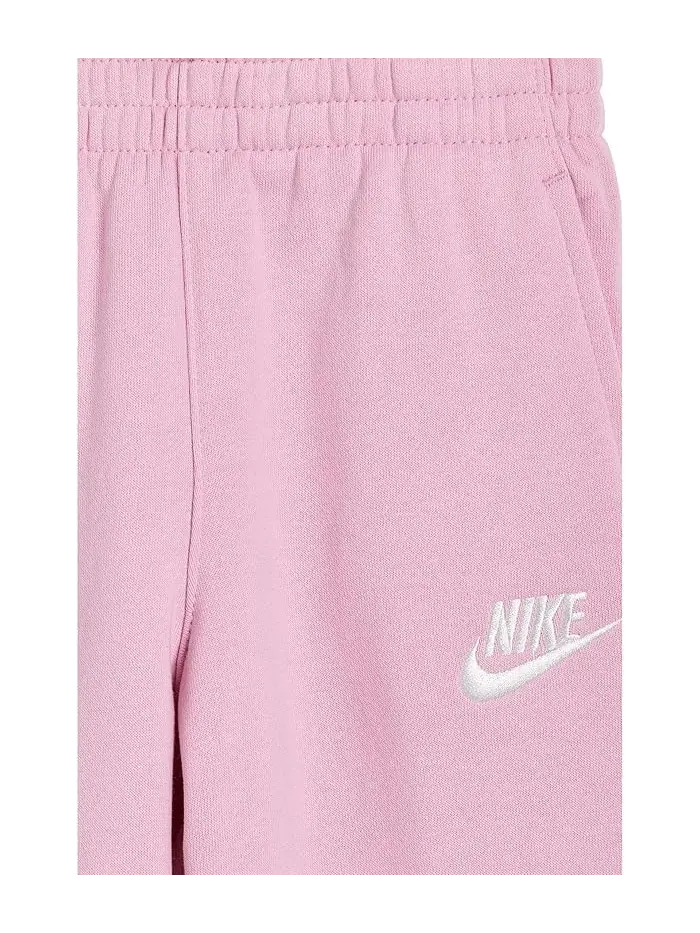 Джоггеры флисовые Futura Club Nike Kids — изображение 3 из 3, розовый