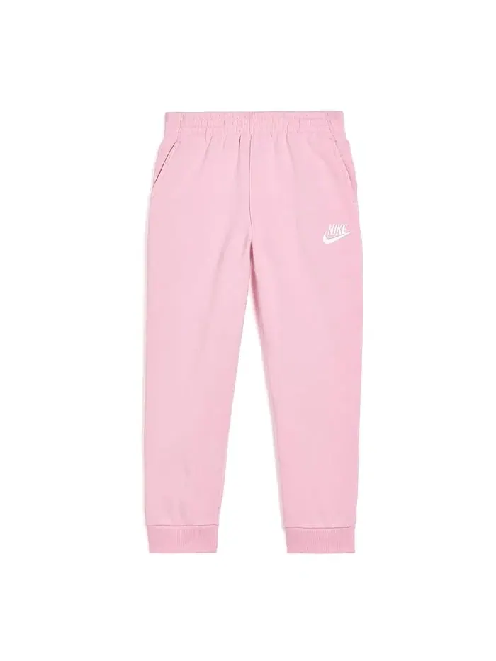 Джоггеры Futura Club Fleece Nike Kids — изображение 1 из 3, розовый