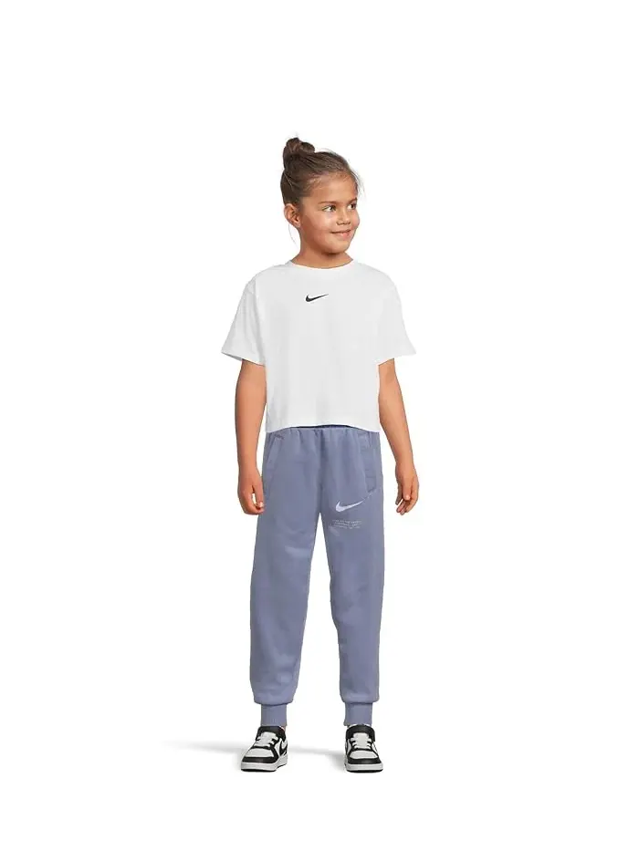 Джоггеры флисовые Sportswear Club Nike Kids — изображение 4 из 4, индиго/индиго