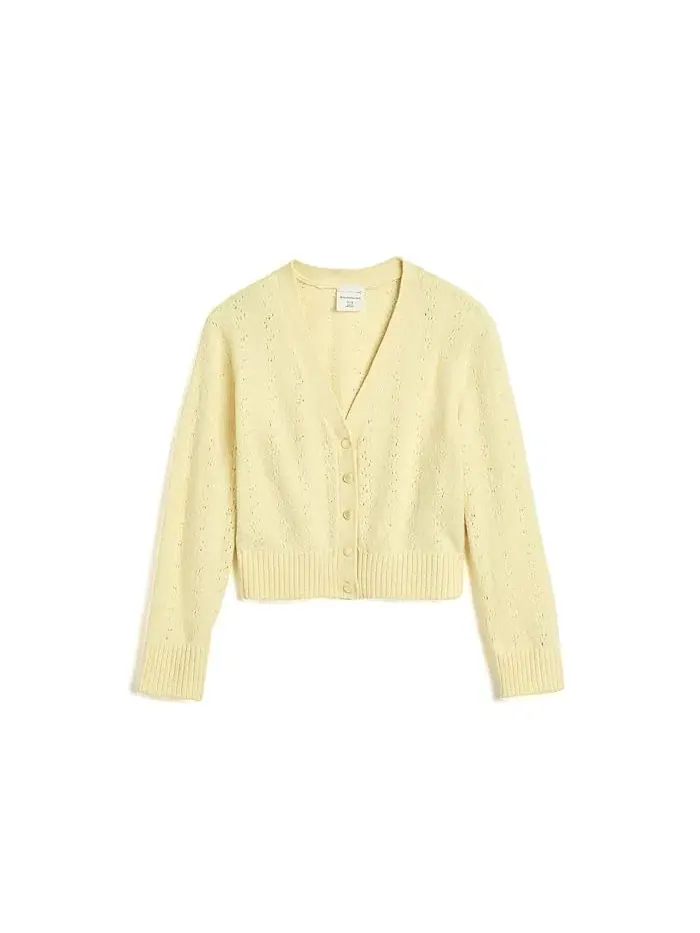 Свитер Pointelle Cardigan abercrombie kids
