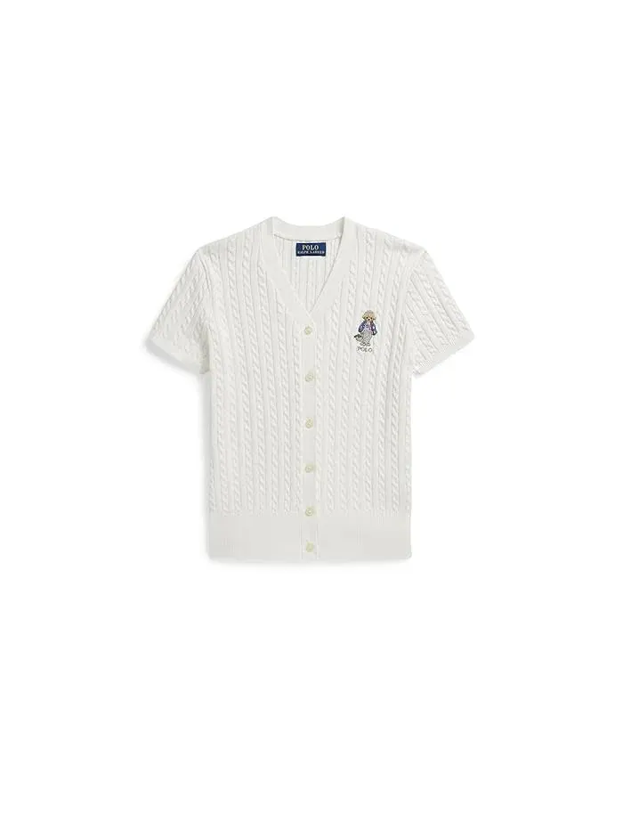 Кардиган с косами Polo Bear Polo Ralph Lauren Kids
