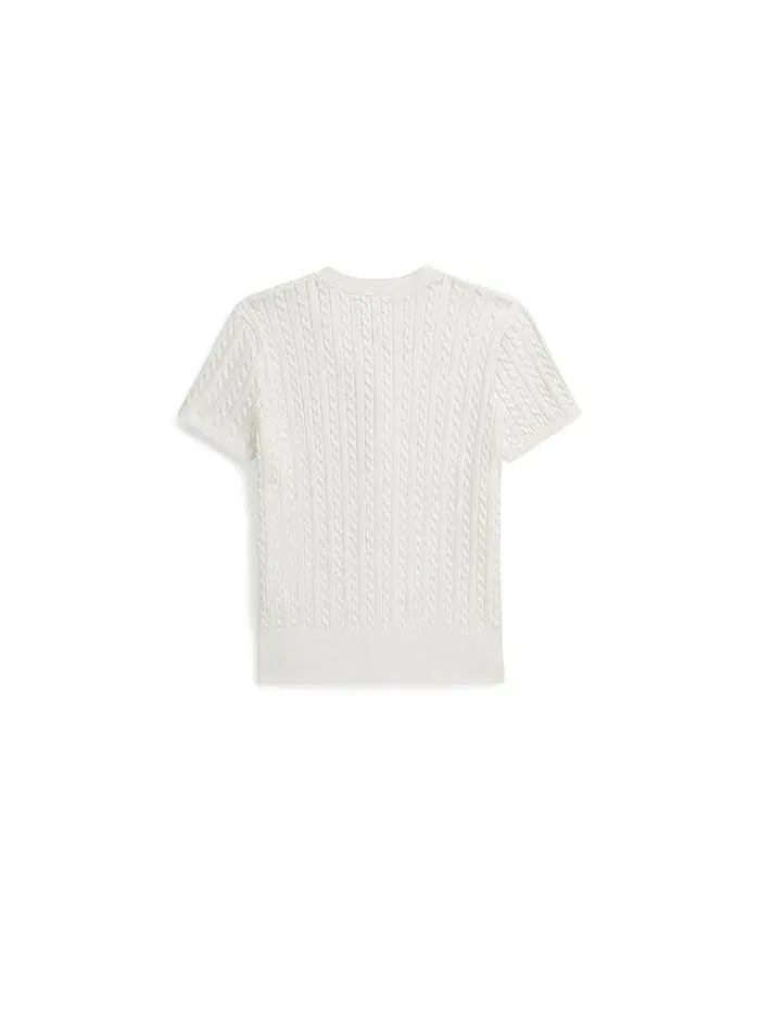 Кардиган с косами Polo Bear Polo Ralph Lauren Kids — изображение 2 из 3, синий