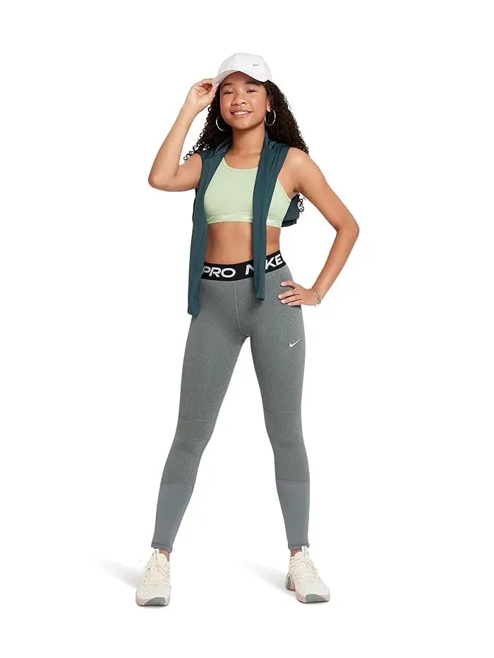 Леггинсы Dri-FIT Pro Nike Kids — изображение 2 из 5, белый