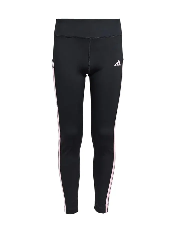 Леггинсы с карманом для телефона 3S Cell Pocket Adidas Kids — изображение 1 из 3, черный/розовый