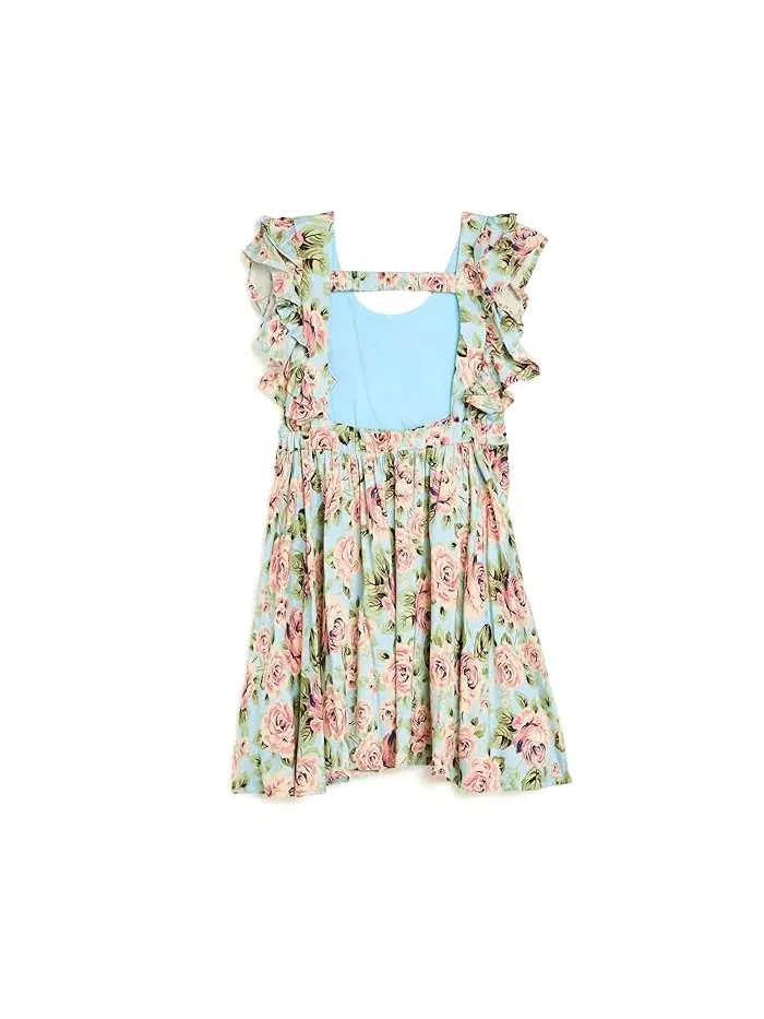 Платье с розами Tank Mini Dress Chaser Kids — изображение 2 из 3, синий