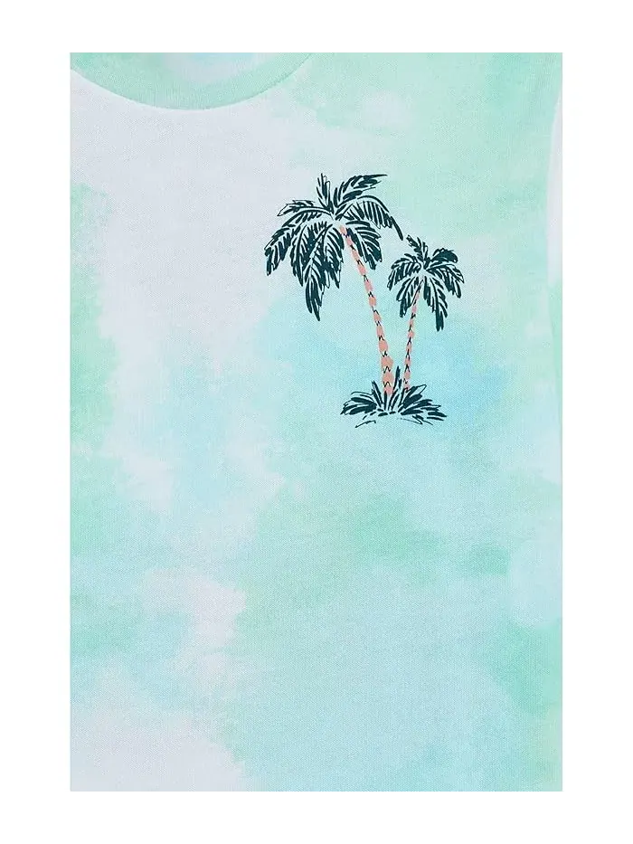 Футболка с пальмами Palm Springs Tee abercrombie kids — изображение 3 из 3, серый