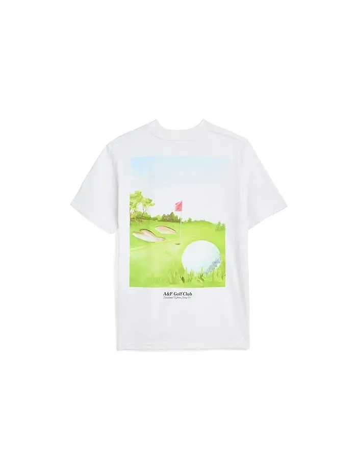 Футболка с принтом Big Kids abercrombie kids — изображение 2 из 3, анисовый цветок