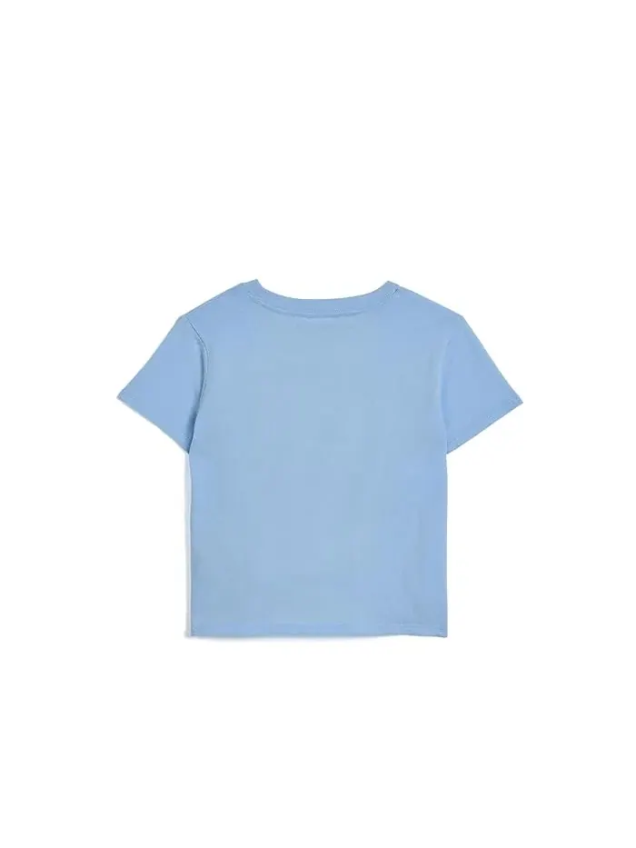 Футболка с узлом Cafe Italia abercrombie kids — изображение 2 из 3, розовый