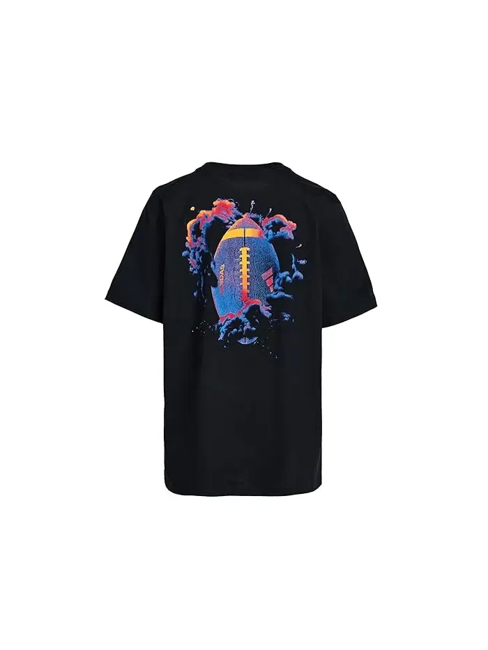 Футболка Football Vapor Tee Adidas Kids — изображение 2 из 3, черный/мульти