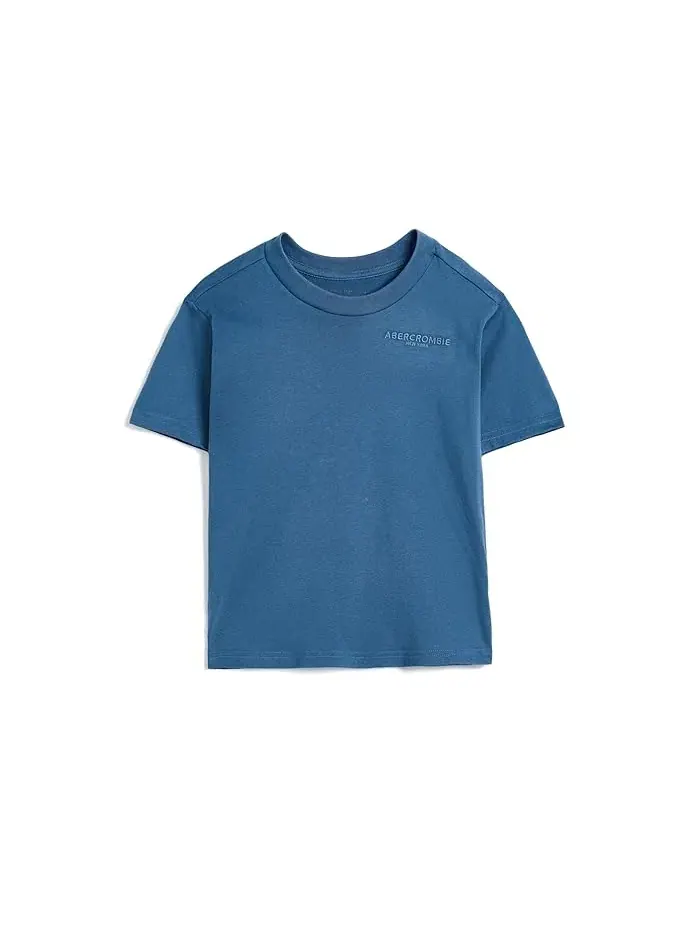 Футболка Sunfaded Knit Top abercrombie kids — изображение 1 из 3, синий
