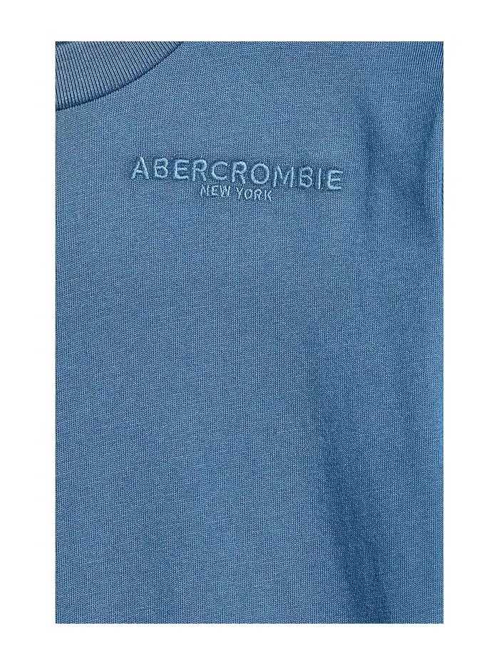 Футболка Sunfaded Knit Top abercrombie kids — изображение 3 из 3, синий