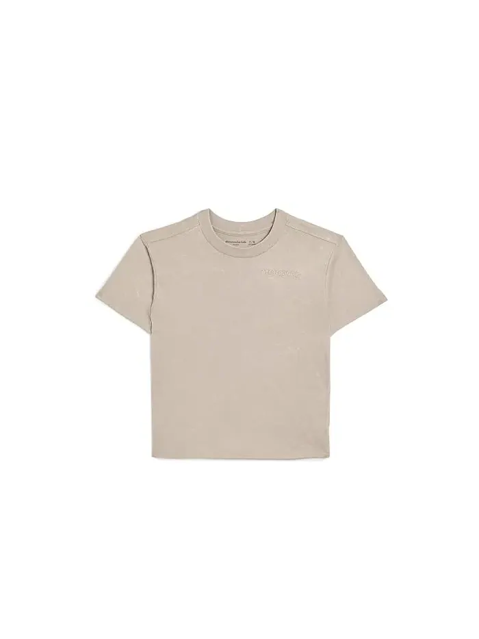Футболка Sunfaded Knit Top abercrombie kids — изображение 1 из 3, орхидейный