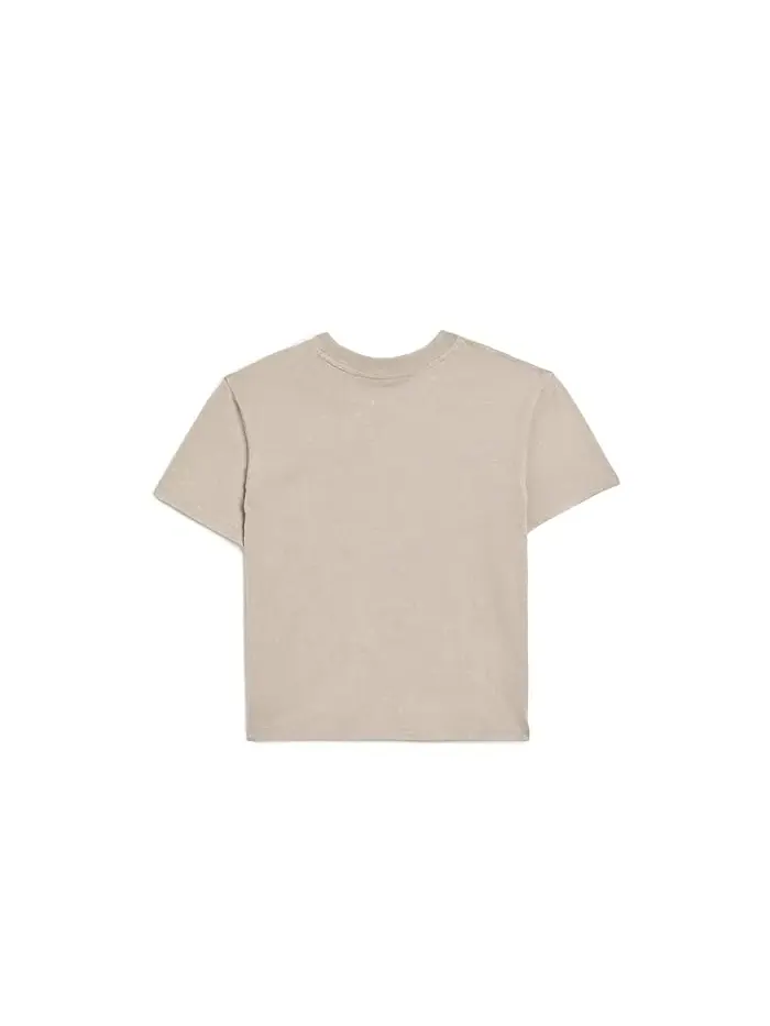 Футболка Sunfaded Knit Top abercrombie kids — изображение 2 из 3, орхидейный