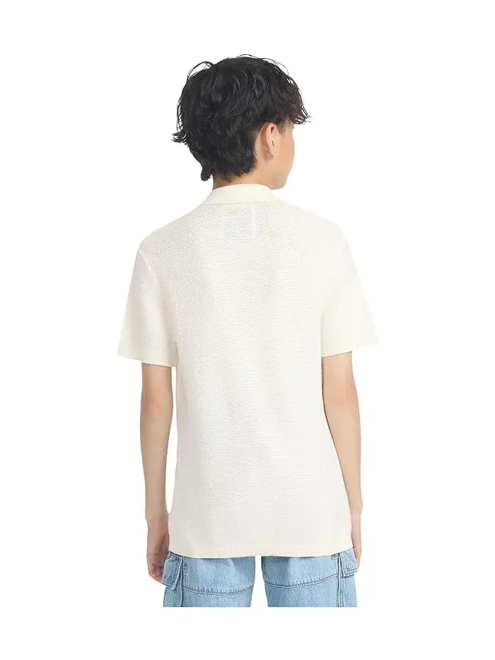 Футболка с пуговицами Button Through Swolo abercrombie kids — изображение 2 из 3, жет