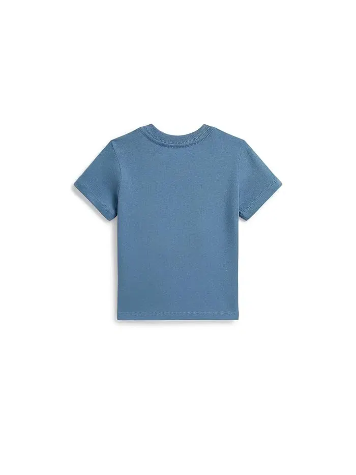 Футболка Polo Bear Cotton Jersey Big Kid Polo Ralph Lauren Kids — изображение 2 из 3, розовый
