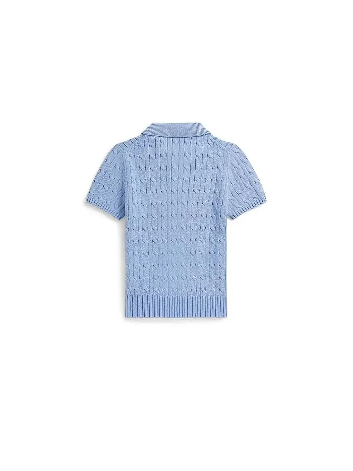 Свитер Polo с косами Polo Ralph Lauren Kids — изображение 2 из 2, синий