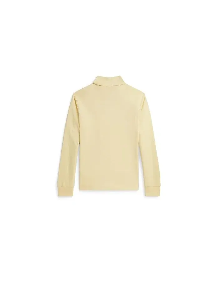 Свитер хлопковый Cotton Interlock 1/4 Zip Pullover Polo Ralph Lauren Kids — изображение 2 из 2, красный