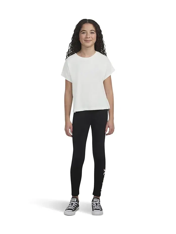 Футболка свободного кроя Cloud Slub Dolman Top Hurley Kids — изображение 2 из 4, бежевый