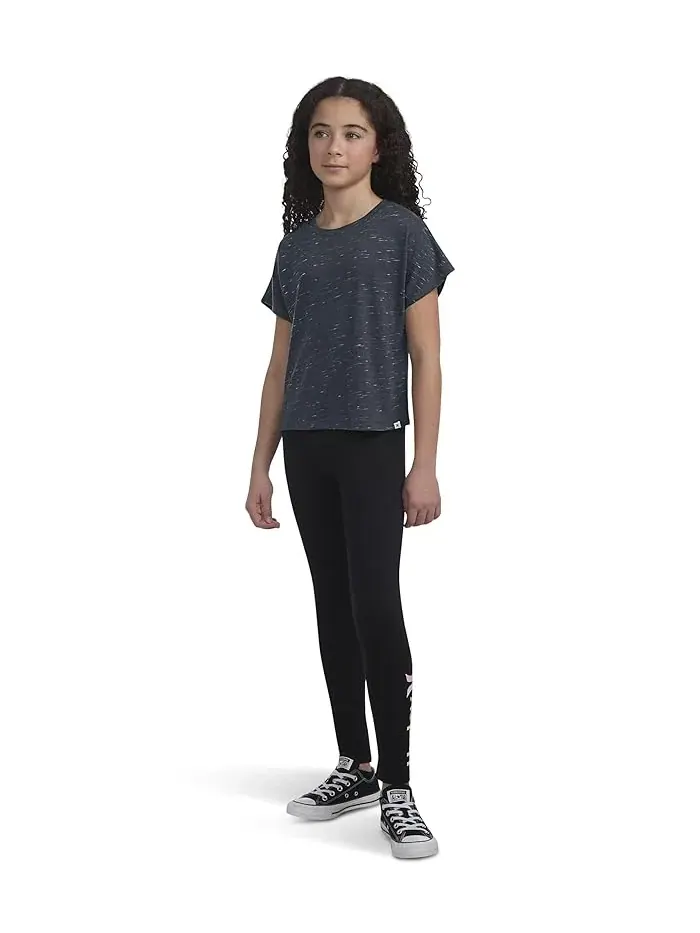 Футболка облачная фактура модель Cloud Slub Dolman Top Hurley Kids — изображение 2 из 4, лимонный