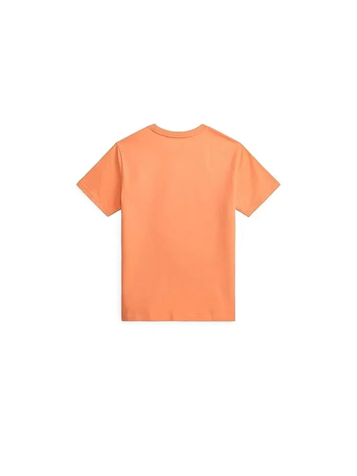 Футболка Polo Bear хлопок Polo Ralph Lauren Kids — изображение 2 из 2, желтый