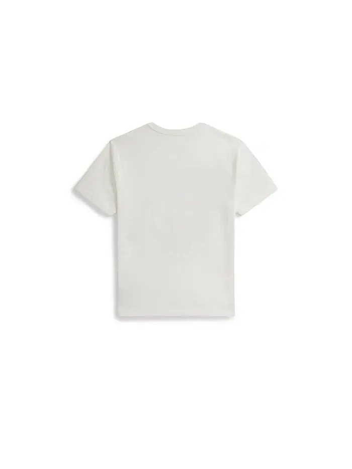 Футболка с якорным принтом Anchor-Print Cotton Jersey Tee Polo Ralph Lauren Kids — изображение 2 из 2, белый