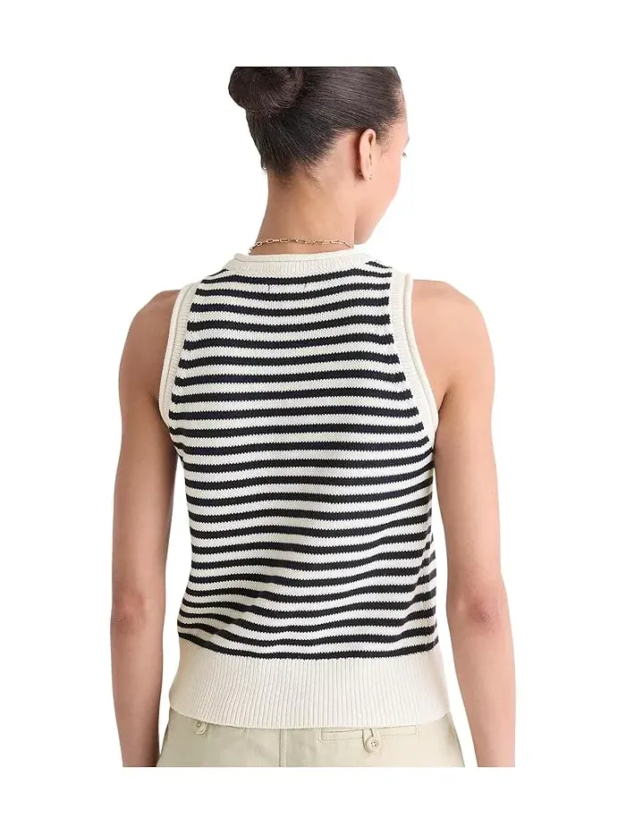 Топ вязаный Cotton Sweater Tank Vineyard Vines — изображение 3 из 3, темно-синий
