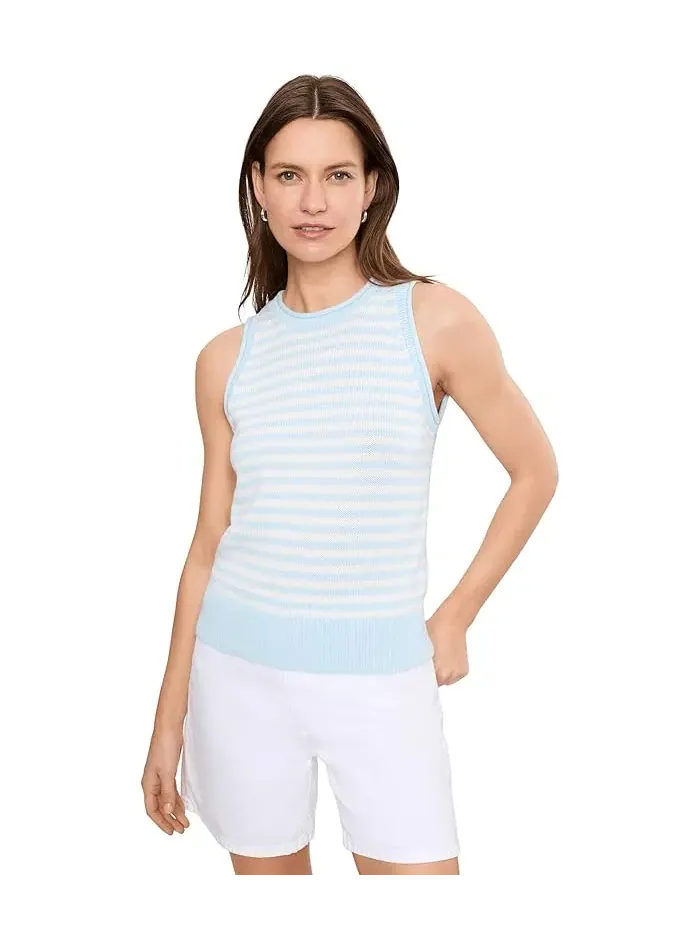Топ вязаный Cotton Sweater Tank Vineyard Vines — изображение 1 из 5, синий