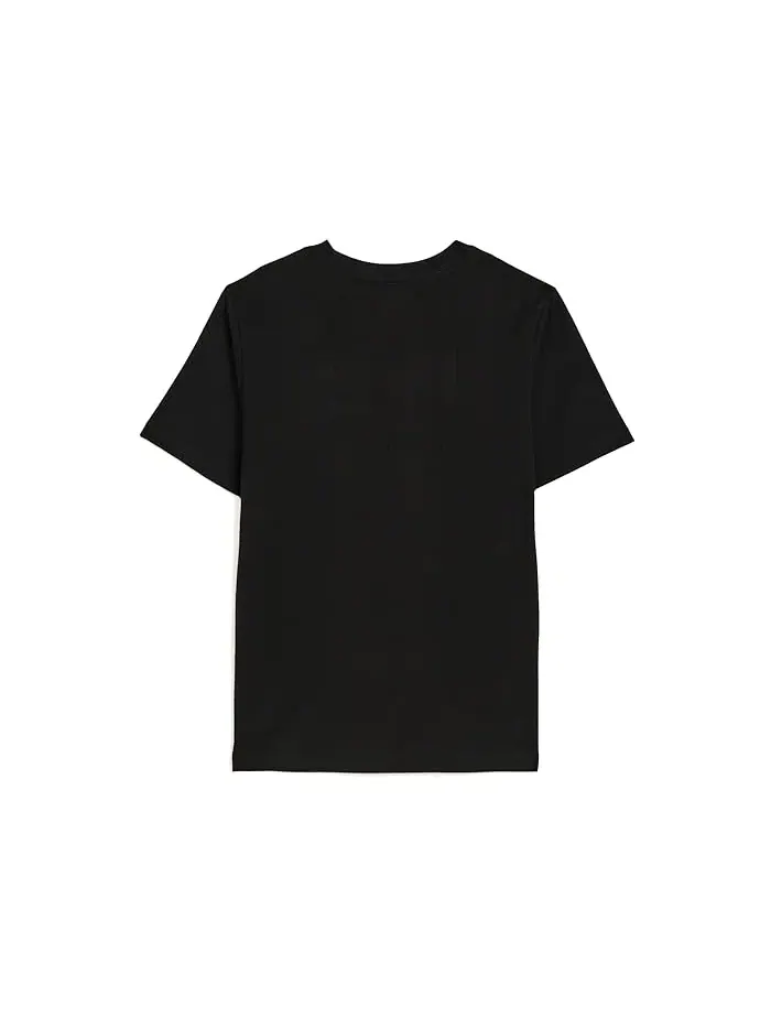 Футболка с карманом Beach Club PUMA Kids — изображение 2 из 3, черный