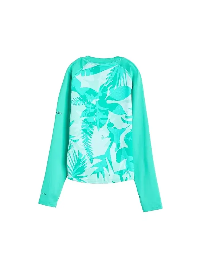 Футболка с длинным рукавом Omni-Shade Sandy Shores Printed Long Sleeve Sunguard Columbia Kids — изображение 2 из 3