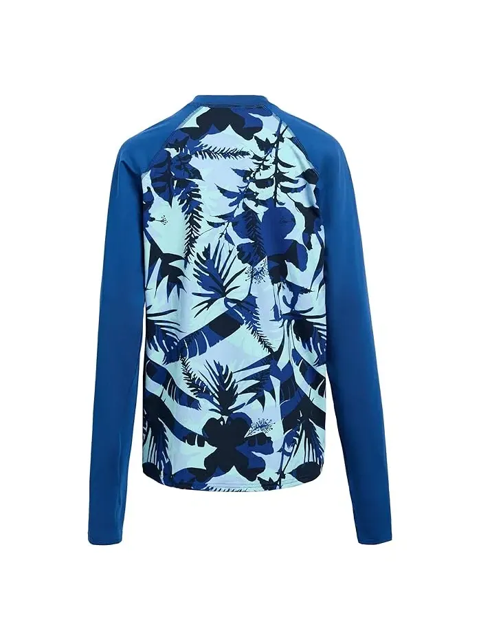 Футболка с длинным рукавом Omni-Shade Sandy Shores Printed Long Sleeve Sunguard Columbia Kids — изображение 2 из 3