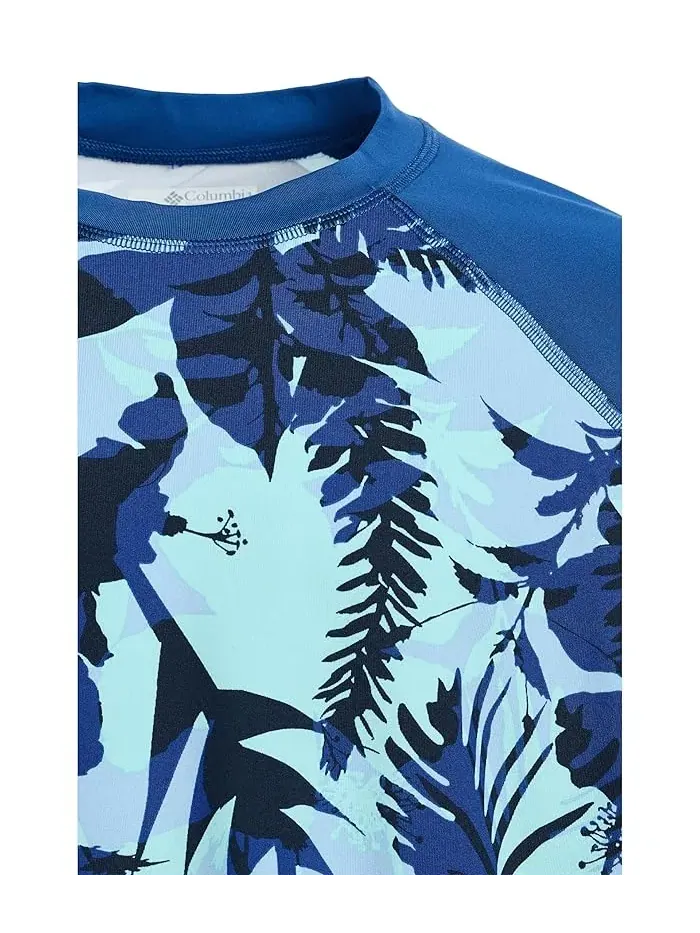 Футболка с длинным рукавом Omni-Shade Sandy Shores Printed Long Sleeve Sunguard Columbia Kids — изображение 3 из 3