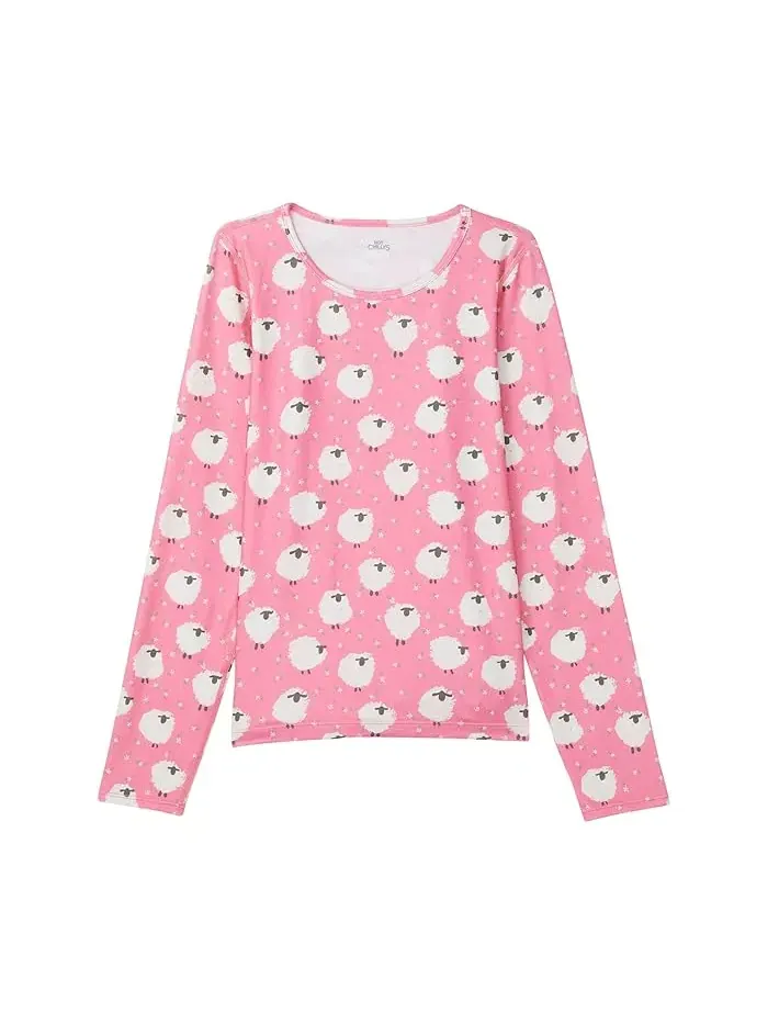 Футболка с принтом Originals Print Crew Neck Hot Chillys Kids — серый