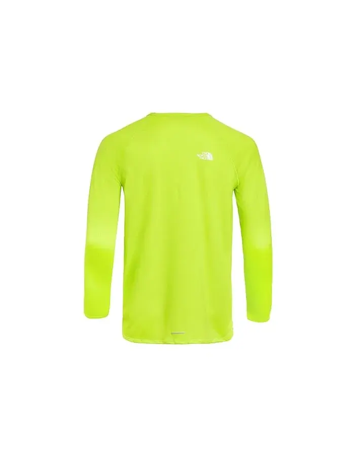 Футболка с длинным рукавом Sunriser Long Sleeve Tee The North Face Kids — изображение 2 из 3, лаймовый