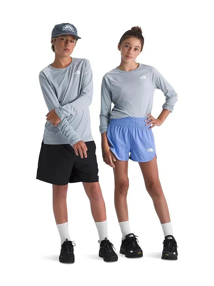 Футболка с длинным рукавом LIGHTRANGE Sunriser Long Sleeve Tee The North Face Kids — изображение 4 из 4, серый