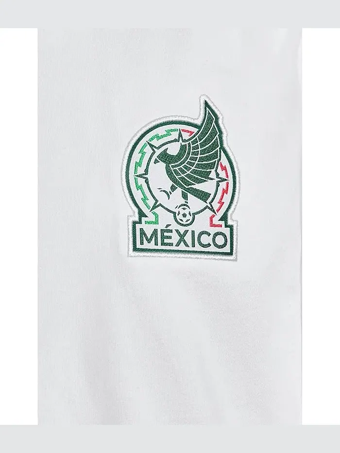 Футболка Alphaskin FMF Mexico Adidas Kids — изображение 3 из 3, белый