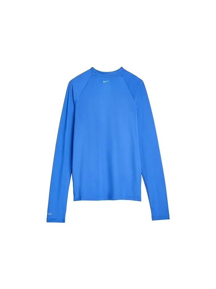 Футболка с длинным рукавом Dri-Fit UV Nike Kids — изображение 2 из 3, синий