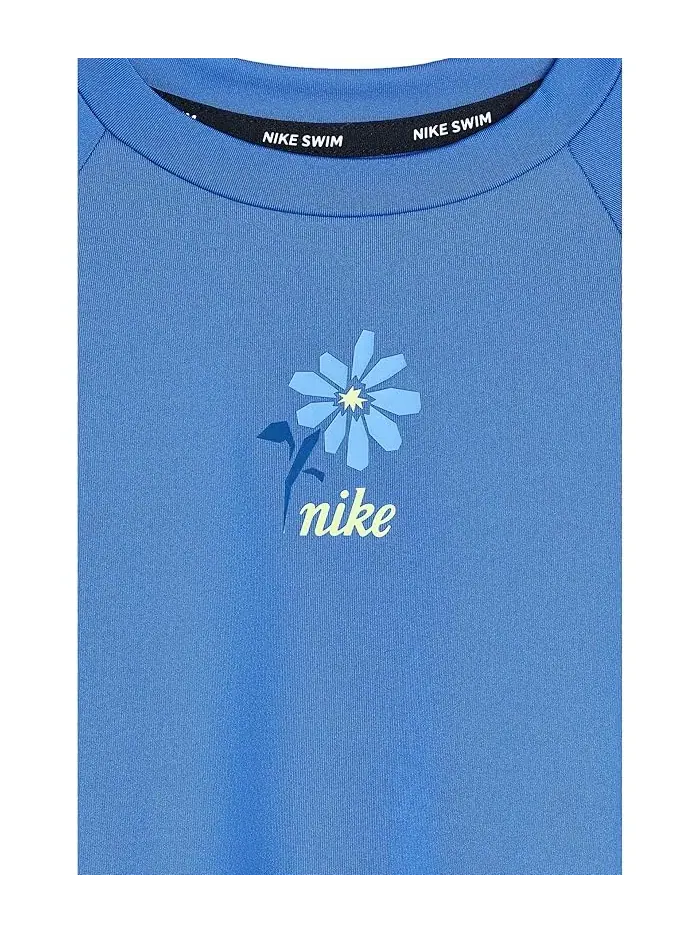 Футболка с длинным рукавом Dri-Fit UV Nike Kids — изображение 3 из 3, синий