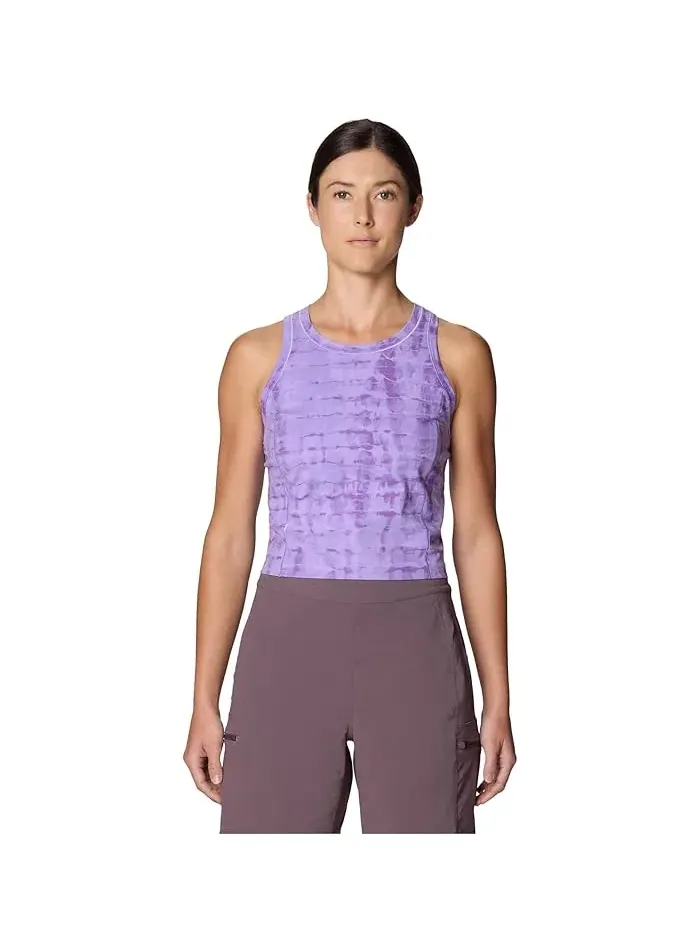 Топ Mountain Stretch Tanklette Mountain Hardwear — изображение 1 из 5, фиолетовый