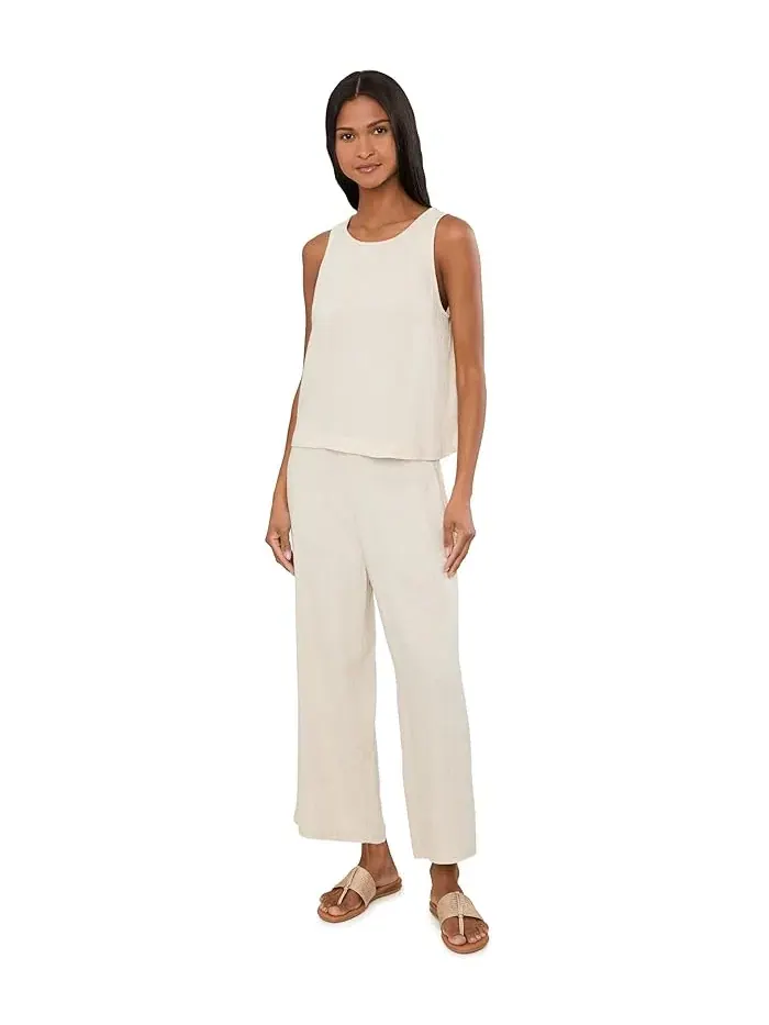 Топ Linen Blend Stevie Tank NIC+ZOE — изображение 2 из 5, прозрачный