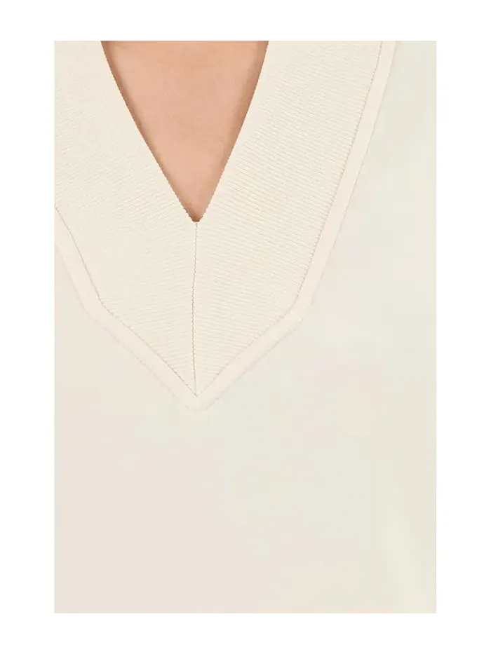 Топ Varley Gracee V-Neck — изображение 5 из 5, белый