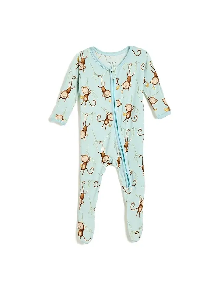 Комбинезон с принтом двухсторонняя молния Kickee Pants Kids, Natural Sports Gear — изображение 1 из 3, желтый