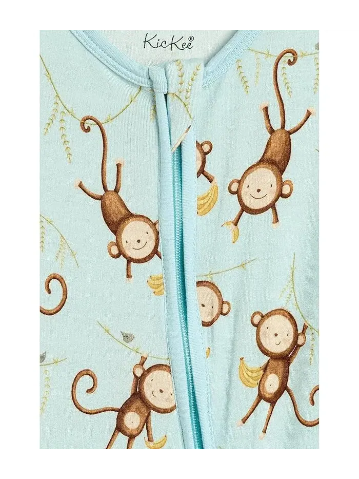 Комбинезон с принтом двухсторонняя молния Kickee Pants Kids, Natural Sports Gear — изображение 3 из 3, желтый