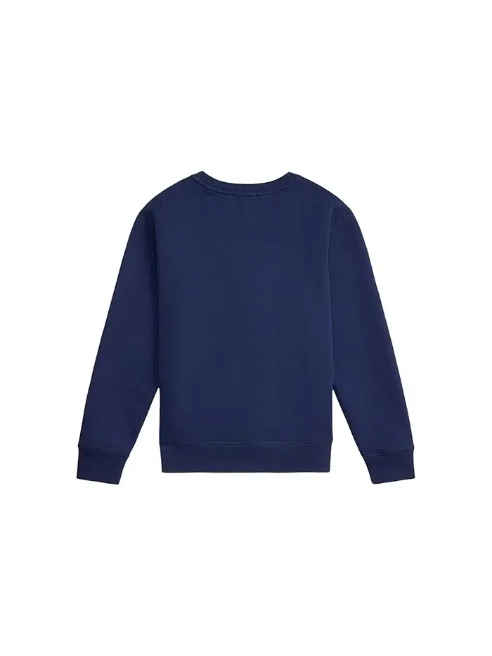 Свитшот с Polo Bear Polo Ralph Lauren Kids — изображение 2 из 2, темно-синий