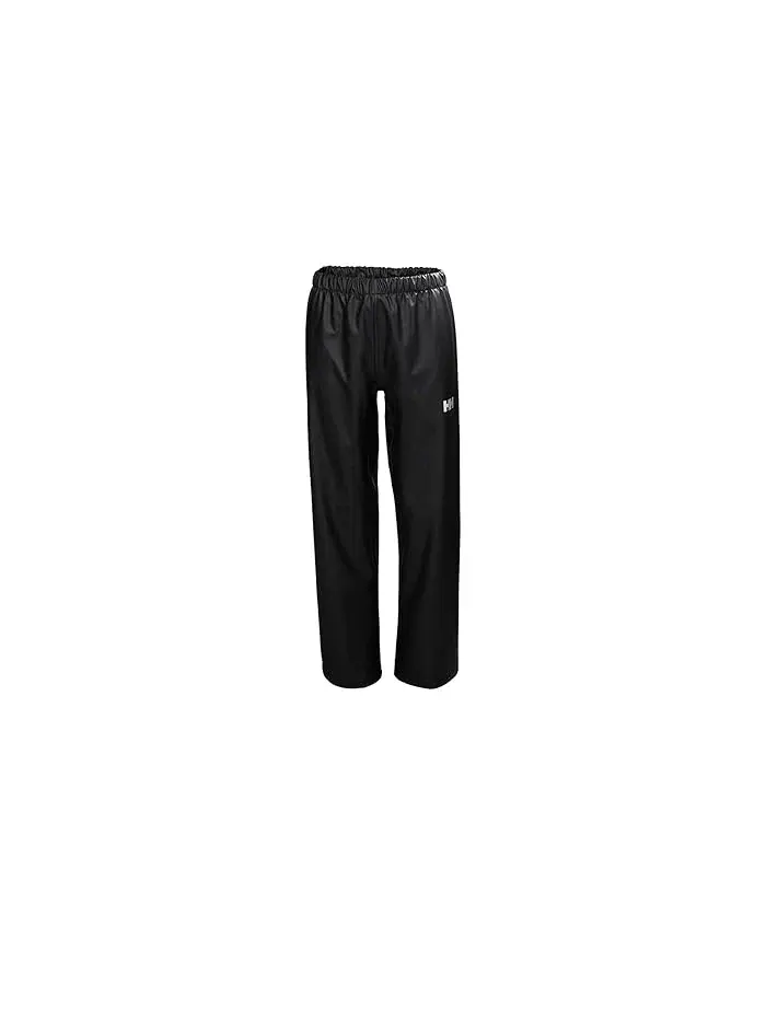 Дождевые штаны водонепроницаемые Moss Pants Helly Hansen Kids — изображение 1 из 2, черный