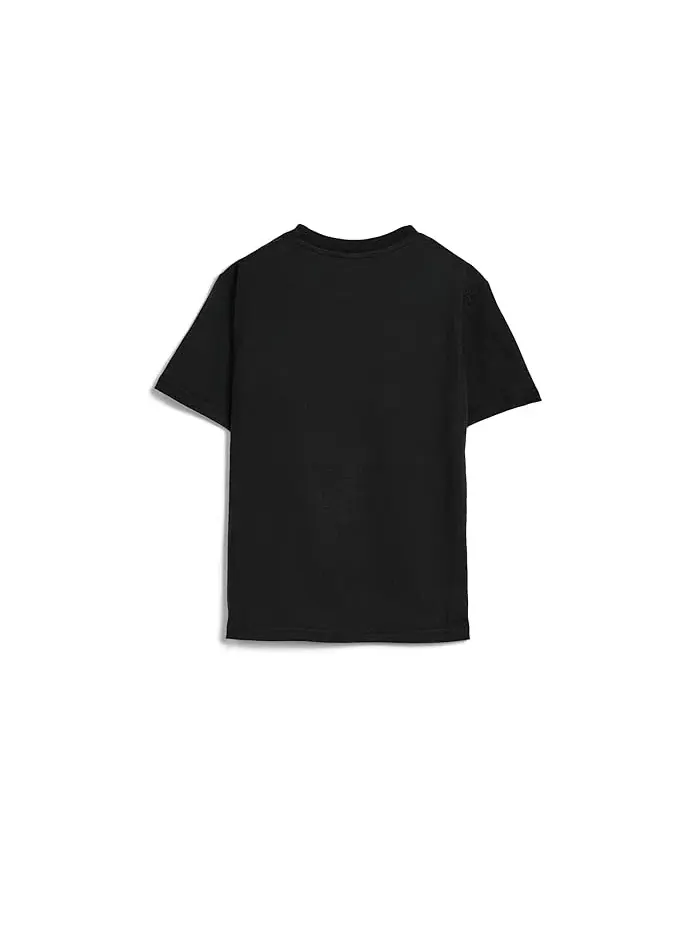 Детский комплект футболка и шорты Logo PUMA Kids — изображение 2 из 3, черный