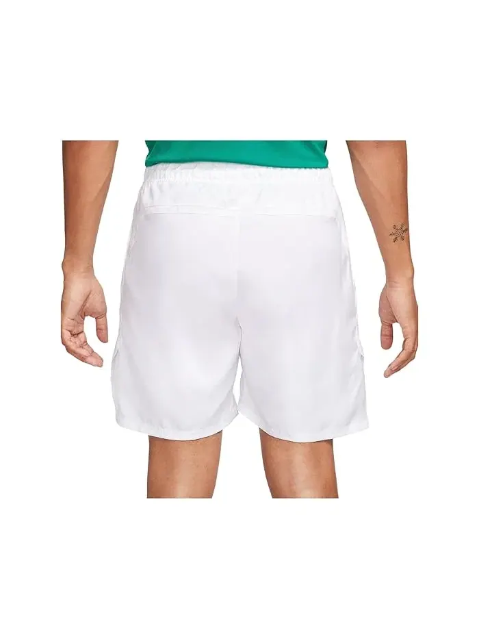 Шорты теннисные Court Victory Dri-FIT 7" Nike — изображение 3 из 5, белый/черный