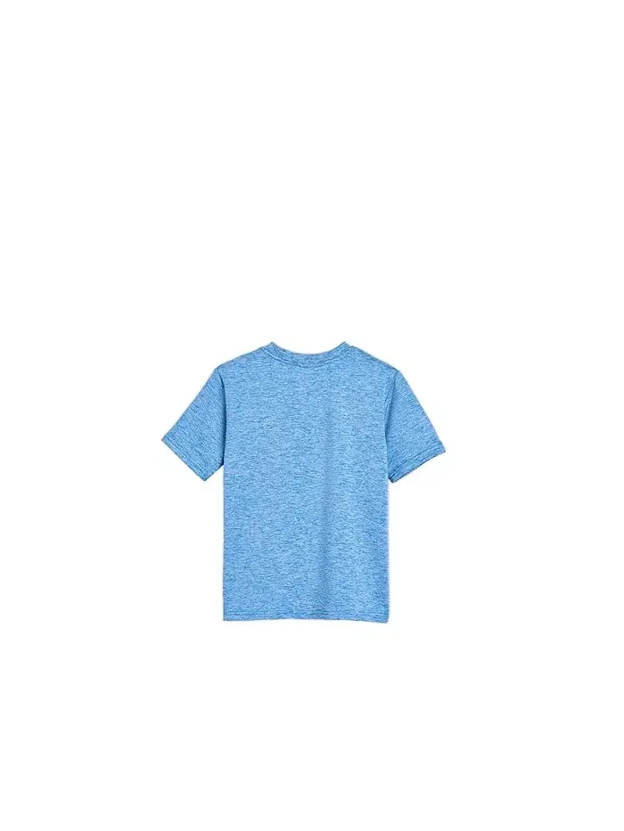 Детский комплект из футболки и шорт Air Mesh PUMA Kids — изображение 2 из 3, синий